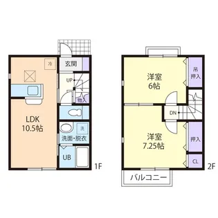 Primevereの間取り