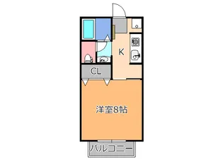 メゾン・ドゥ・エスポワール【1階】の間取り