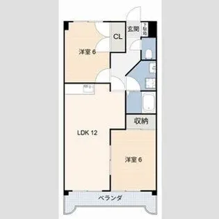 C・ISLAND14【5階】の間取り