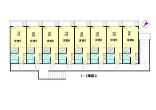 ゴールドハイム【1階】の間取り