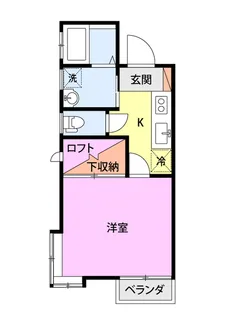 スカイラークヒルズ【1階】の間取り