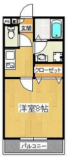 プランドール【3階】の間取り