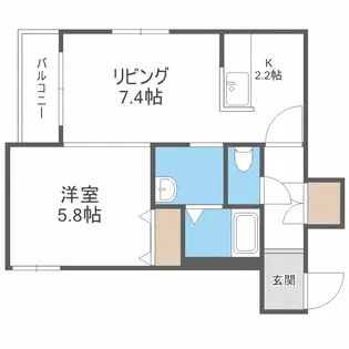 Cozy Place栄通【4階】の間取り