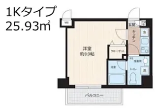 RefaysXEBECときわ台【4階】の間取り
