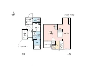 CBヴィレッタ竹下駅南【1階】の間取り