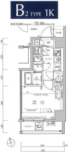 MAXIV川崎【8階】の間取り