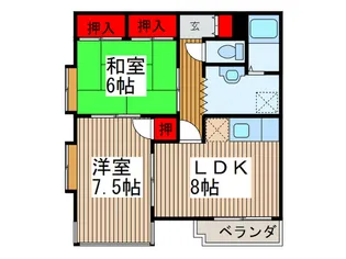伊勢屋ビル【7階】の間取り
