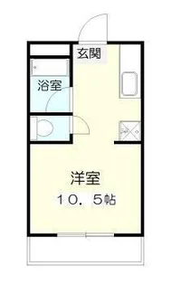 レジデンス11番館【3階】の間取り