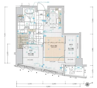 ルーツ代官山【2階】の間取り