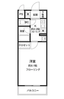 コンフォート アムール【2階】の間取り