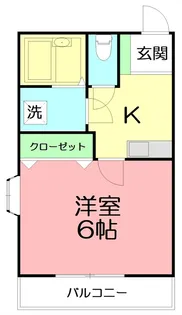 リーズ湘南大船6【2階】の間取り