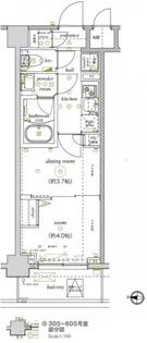 エル・グランジュテ本所吾妻橋【4階】の間取り