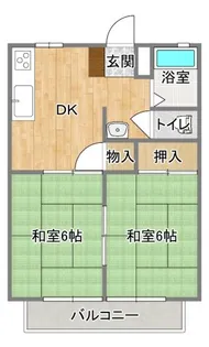 メゾンMM【2階】の間取り