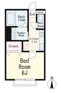 みらくるりーふ【2階】の間取り