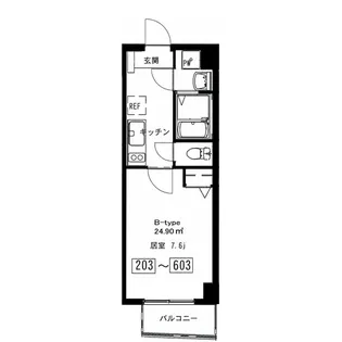 カルディナーレ【4階】の間取り