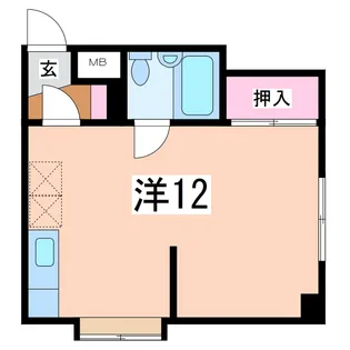 コーポ村山【2階】の間取り