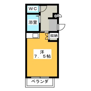 第2ホーメスト一社【3階】の間取り