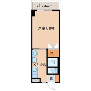 VIVRE鶴島【1階】の間取り