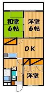 クラウンズマンション【4階】の間取り