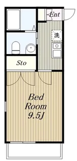 フェリオ相模原【2階】の間取り