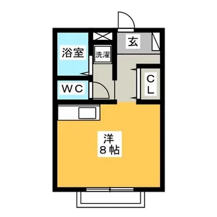 BB白山【2階】の間取り