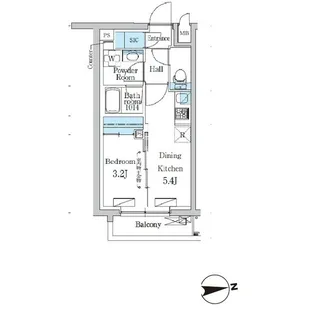 デュオフラッツ千歳船橋【2階】の間取り
