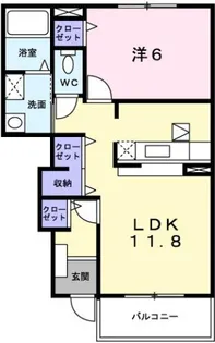 スリズイエ【1階】の間取り
