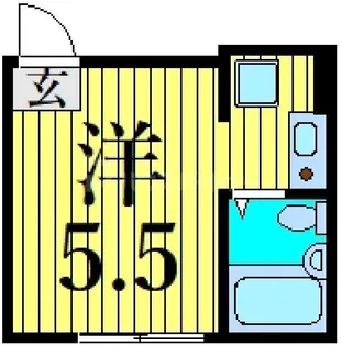 シャンテ町屋【1階】の間取り