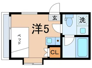 Contel東池袋【2階】の間取り