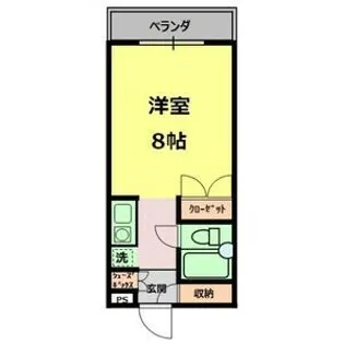 Hills Fujikawa【3階】の間取り