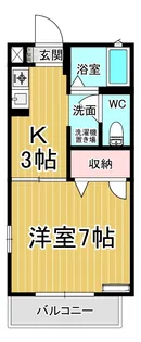 ラフォーレ・昴A【1階】の間取り