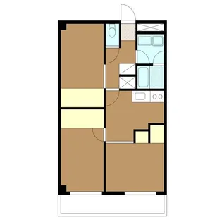 サンビレッジ飯野A【2階】の間取り