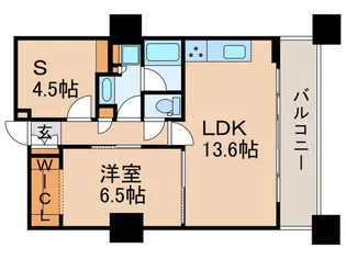 レジディアタワー上池袋【20階】の間取り