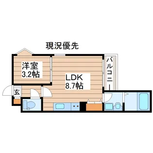 REGALEST長町南MT【2階】の間取り