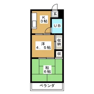 MARSA五香【3階】の間取り