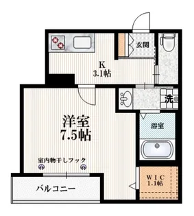 Taizen Casa Simoita【4階】の間取り