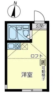 ユナイト鴨居ハーネストの杜【2階】の間取り