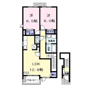 グレイス アベニューII【2階】の間取り