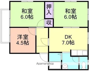 フレグランスロゼ【1階】の間取り
