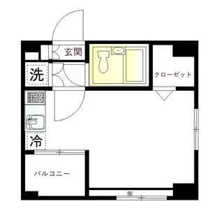 YM月島【1階】の間取り