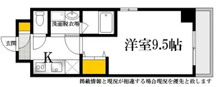 カルポカステーロ新白島【5階】の間取り