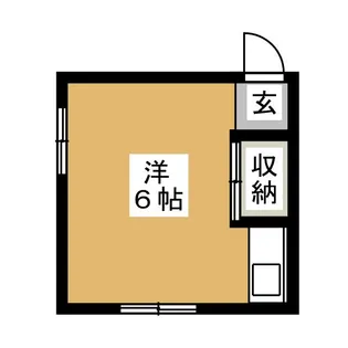 林田ビル【4階】の間取り