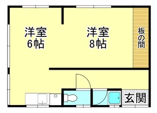 びわの春風とSiesta【1階】の間取り