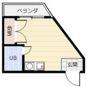 グラットシェル【1階】の間取り
