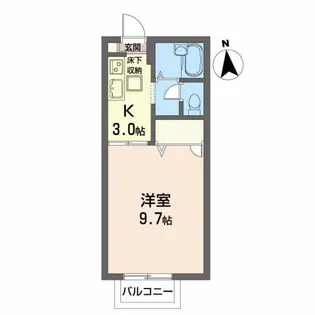 イル・ソーレVI【1階】の間取り
