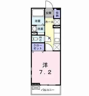グローリーヒルズ【2階】の間取り