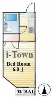 メゾンエトワール【1階】の間取り