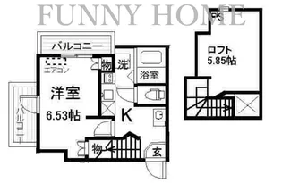 ソフィータMISHUKU【1階】の間取り