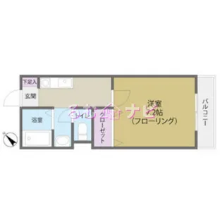 ペルソネ高宮【1階】の間取り