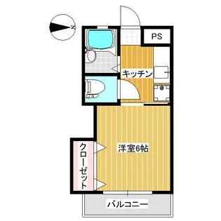 ベルコモンズ【2階】の間取り